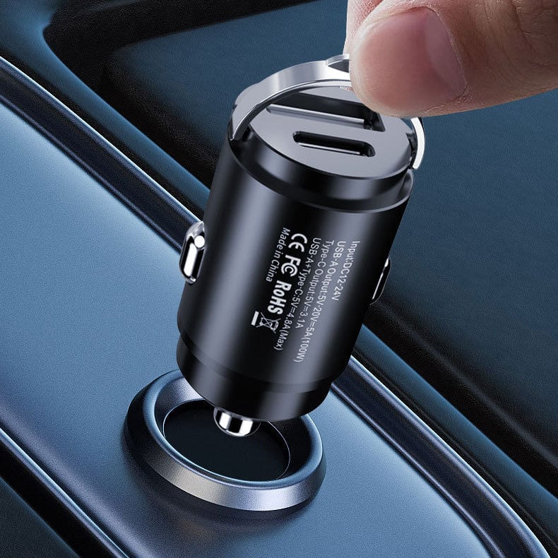 🔥-Chargeur de voiture rapide 100 W multi-compatible